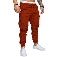 Volgin Men's Joggers Multi-pocket Pants