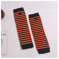 Fashion Lady Striped Elbow Gloves