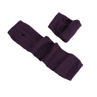 Fashion Lady Striped Elbow Gloves