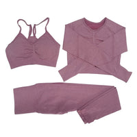 Seamless Women Gym Set Sportwear