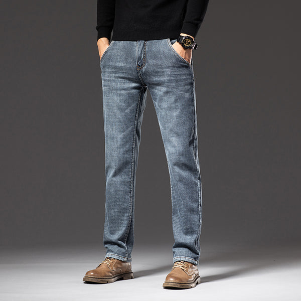 Quality Men's Classic Stretch Fleece Jeans