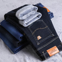 Quality Men's Classic Stretch Fleece Jeans