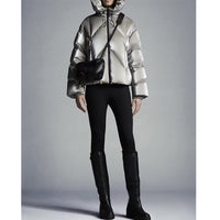 Fashion Runway Hooded Quilting Coat