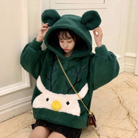 Teddy Coat Oversized Hoodie