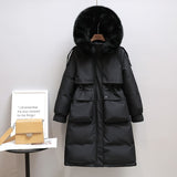 Fitaylor Winter Women Long Hooded Jacket