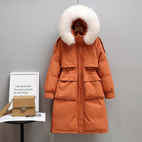 Fitaylor Winter Women Long Hooded Jacket