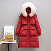 Fitaylor Winter Women Long Hooded Jacket