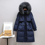 Fitaylor Winter Women Long Hooded Jacket