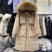 Fitaylor Winter Women Long Hooded Jacket