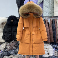 Fitaylor Winter Women Long Hooded Jacket