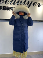 Fitaylor Winter Women Long Hooded Jacket